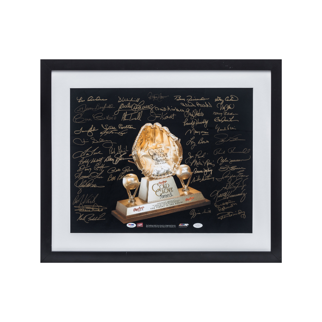 s680129065388134146_p492_i3_w1080 Gold Glove Winners Autographed and Framed Photo PSA/JSA COA's - Image 1