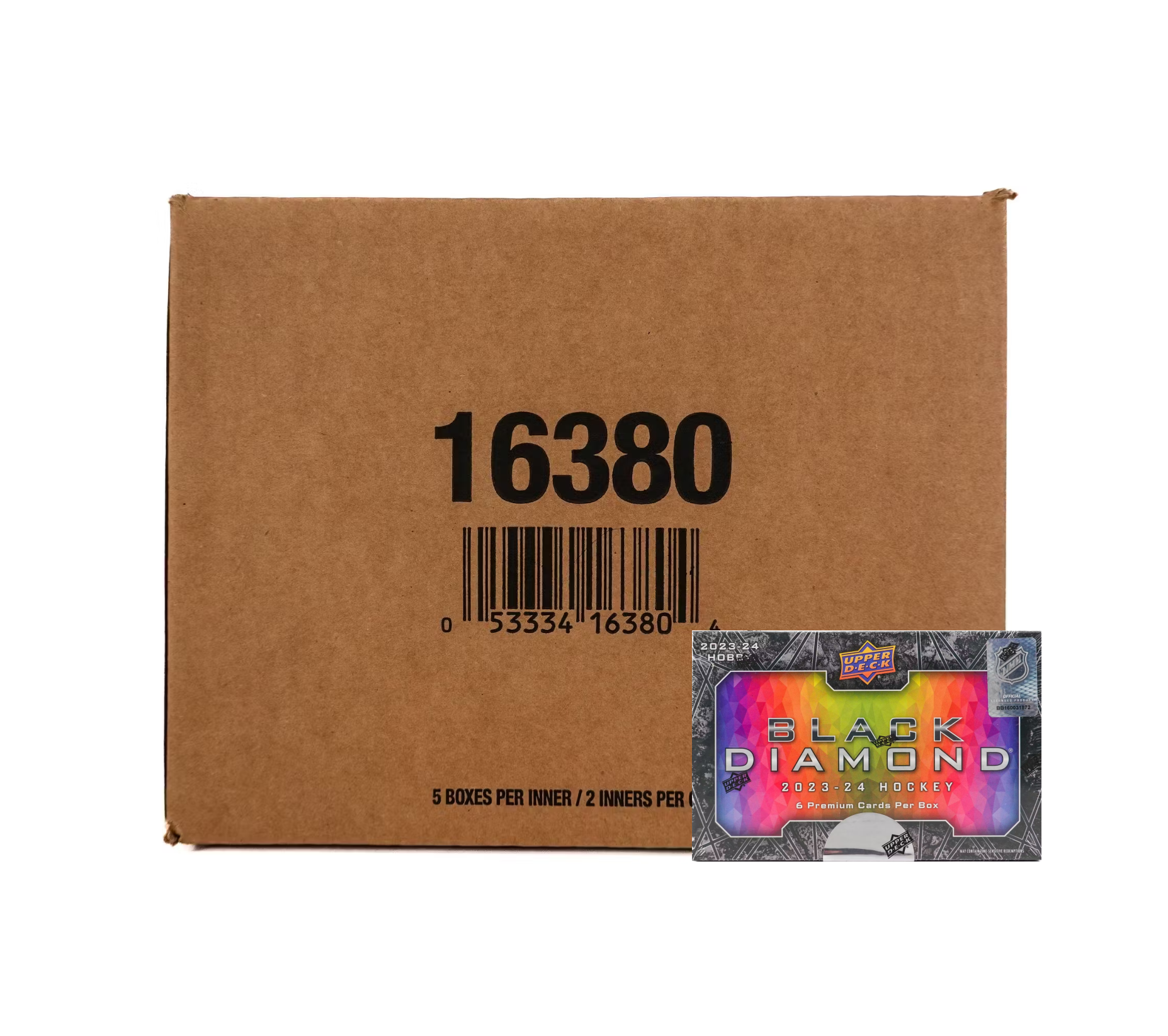 s680129065388134146_p4933_i7_w1855 2023-24 Upper Deck Black Diamond Hockey Hobby 10-Box Case - Image 1