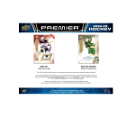 2022-23 Upper Deck Premier Hockey Hobby Box - Image 3