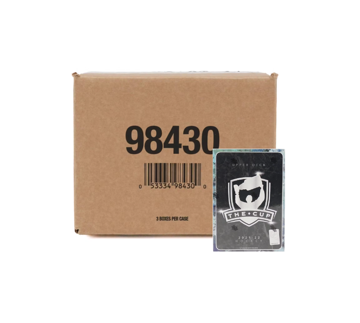 s680129065388134146_p4947_i8_w1148 2021-22 Upper Deck The Cup Hockey Hobby 3-Box Case - Image 1