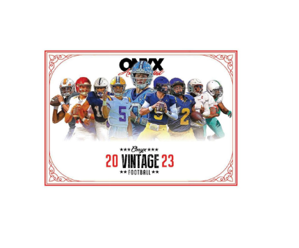 2023 Onyx Vintage Football Collection Box