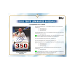 2023 Topps Luminaries Baseball Hobby 12-Box Case - Image 3