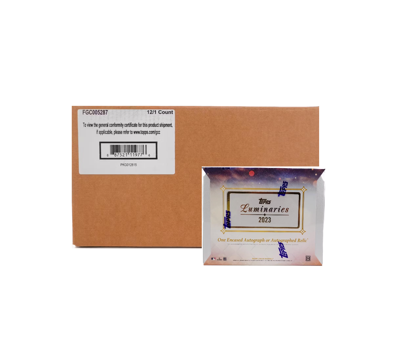 s680129065388134146_p4973_i7_w1360 2023 Topps Luminaries Baseball Hobby 12-Box Case - Image 1
