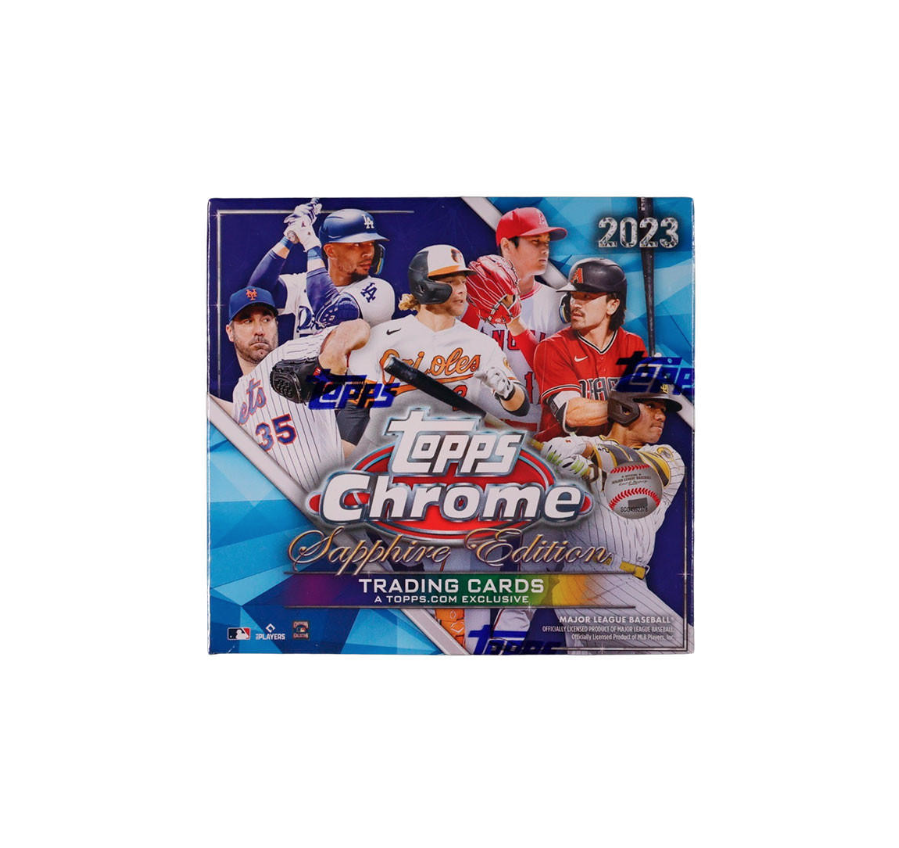 s680129065388134146_p4991_i2_w899 2023 Topps Chrome Sapphire Baseball Hobby Box - Image 1