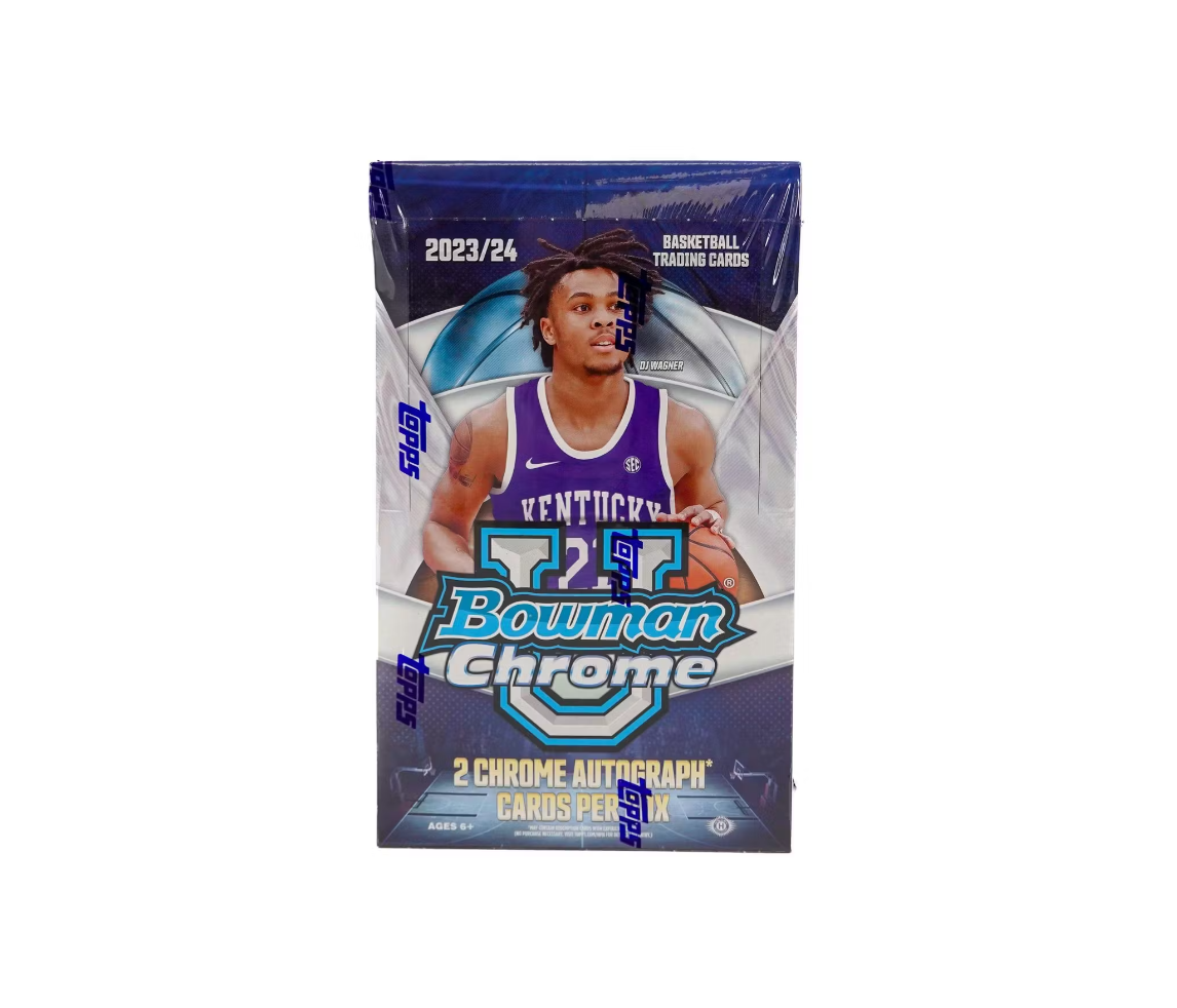 s680129065388134146_p5005_i6_w1146 2023-24 Bowman University Chrome Basketball Hobby Box - Image 1