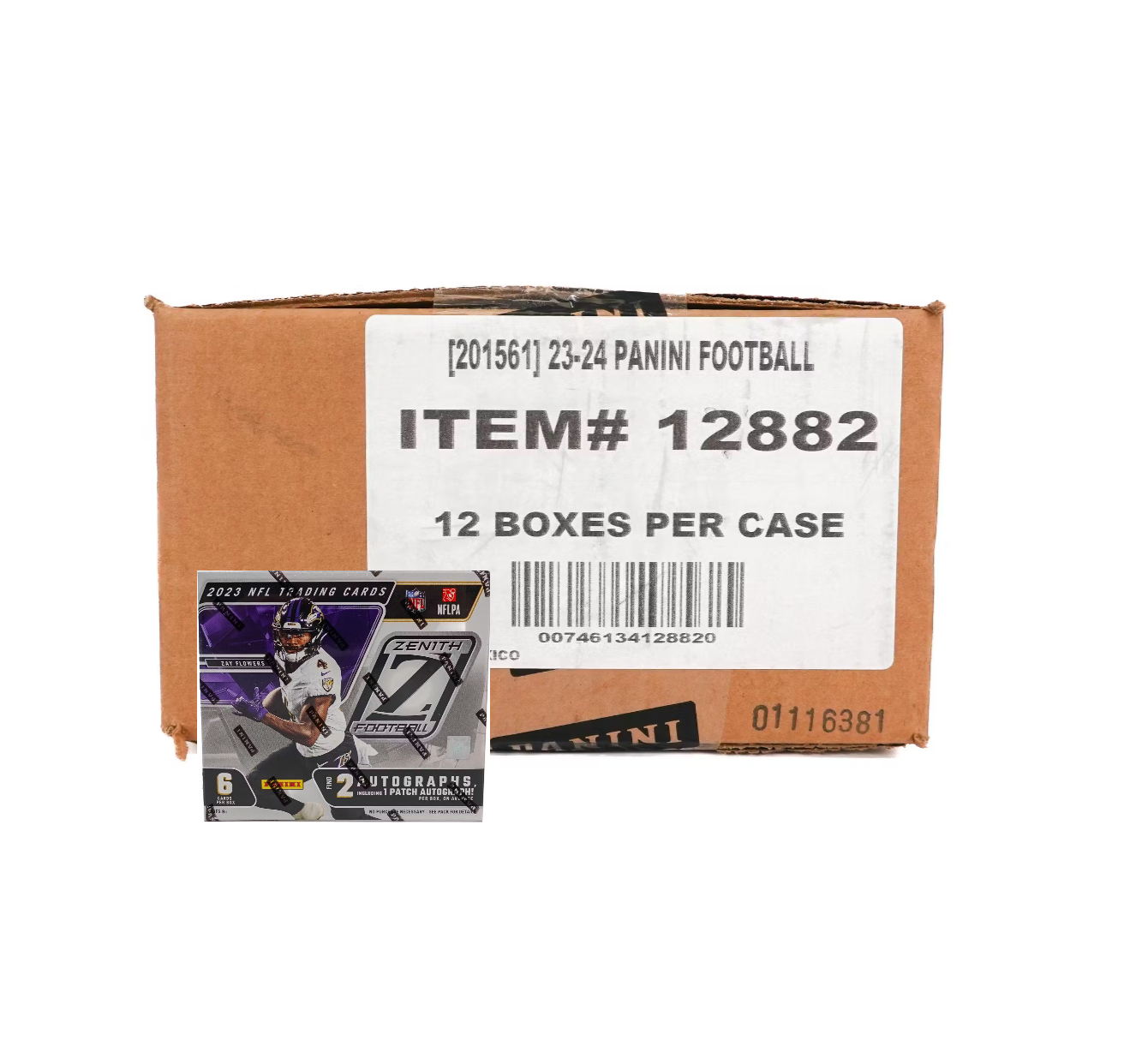 s680129065388134146_p5071_i6_w1312 2023 Panini Zenith Football Hobby 12-Box Case - Image 1
