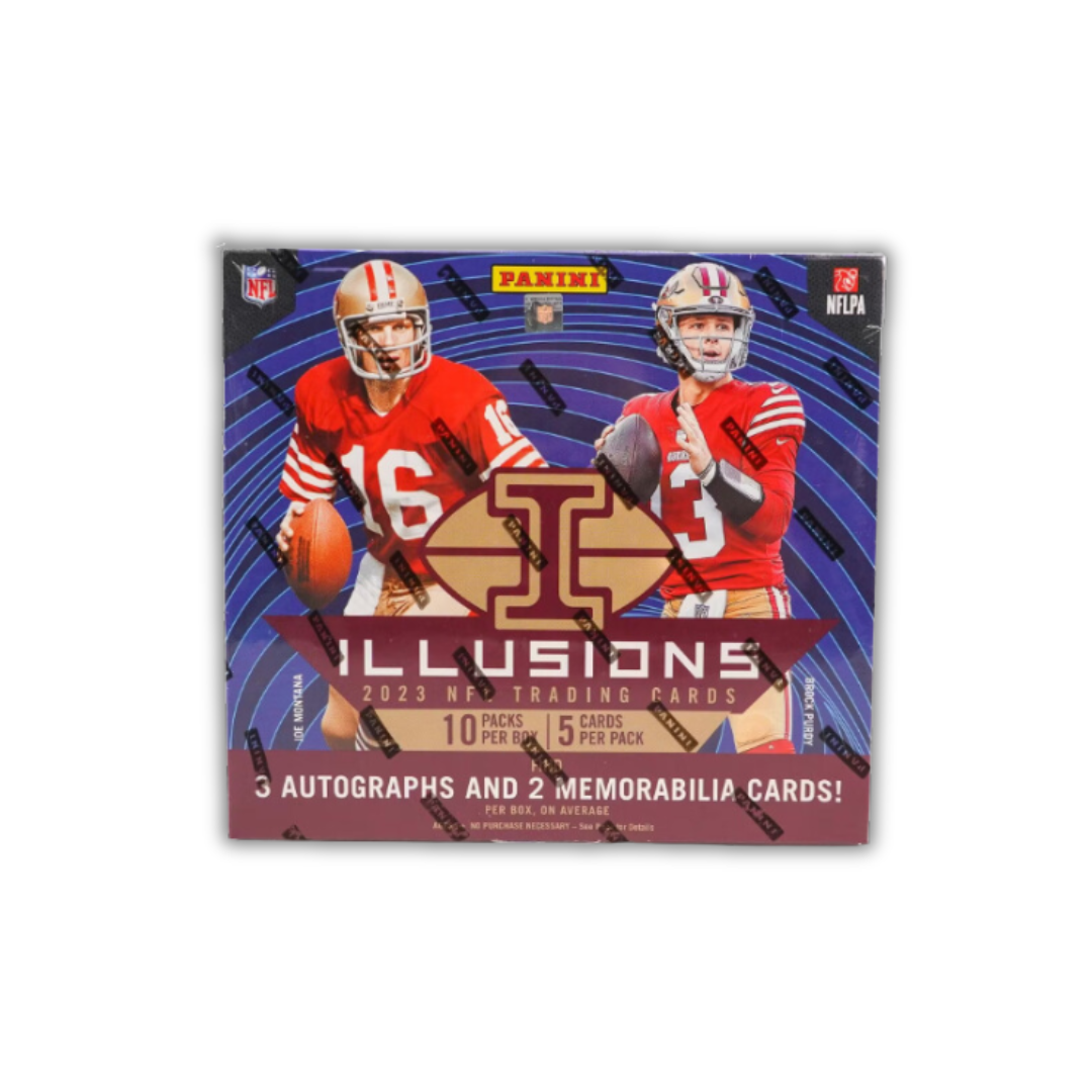 s680129065388134146_p5102_i7_w1080 2023 Panini Illusions Football Hobby Box - Image 1