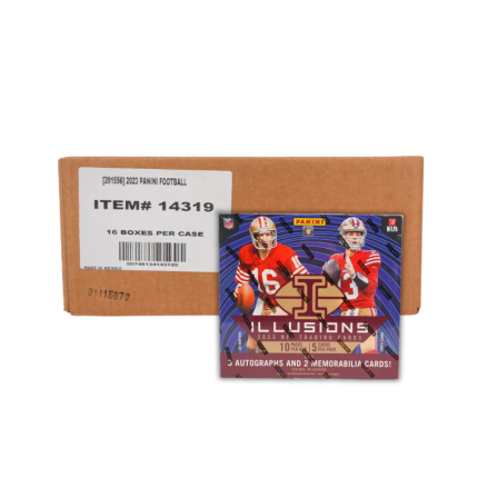 2023 Panini Illusions Football Hobby 16-Box Case