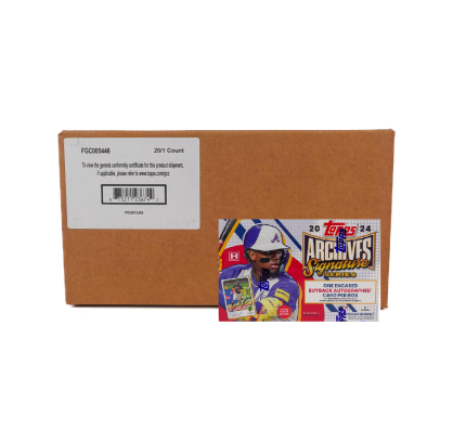 2024 Topps Archives Signature Series Active Players Edition Baseball Hobby 20-Box Case