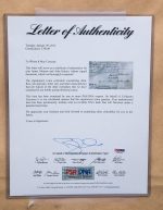 James Monroe & Quincy Adams Dual Signed Document Framed 25x35 - Image 2