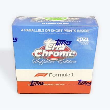 2021 Topps Chrome Sapphire Formula One Racing Hobby Box