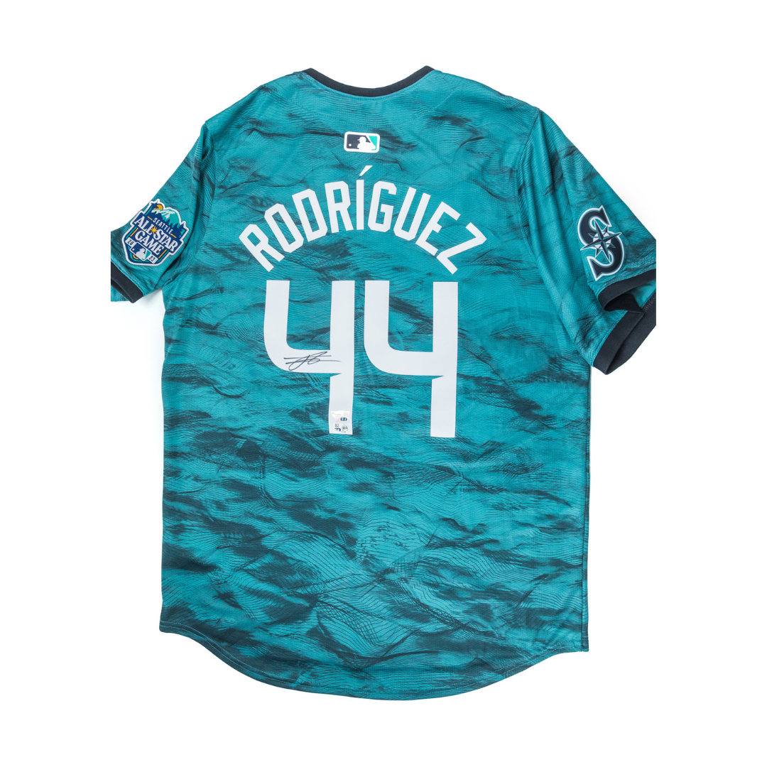s680129065388134146_p5156_i1_w1080 Julio Rodriguez Autographed Nike American League MLB All Star Game Jersey COAs - Image 1
