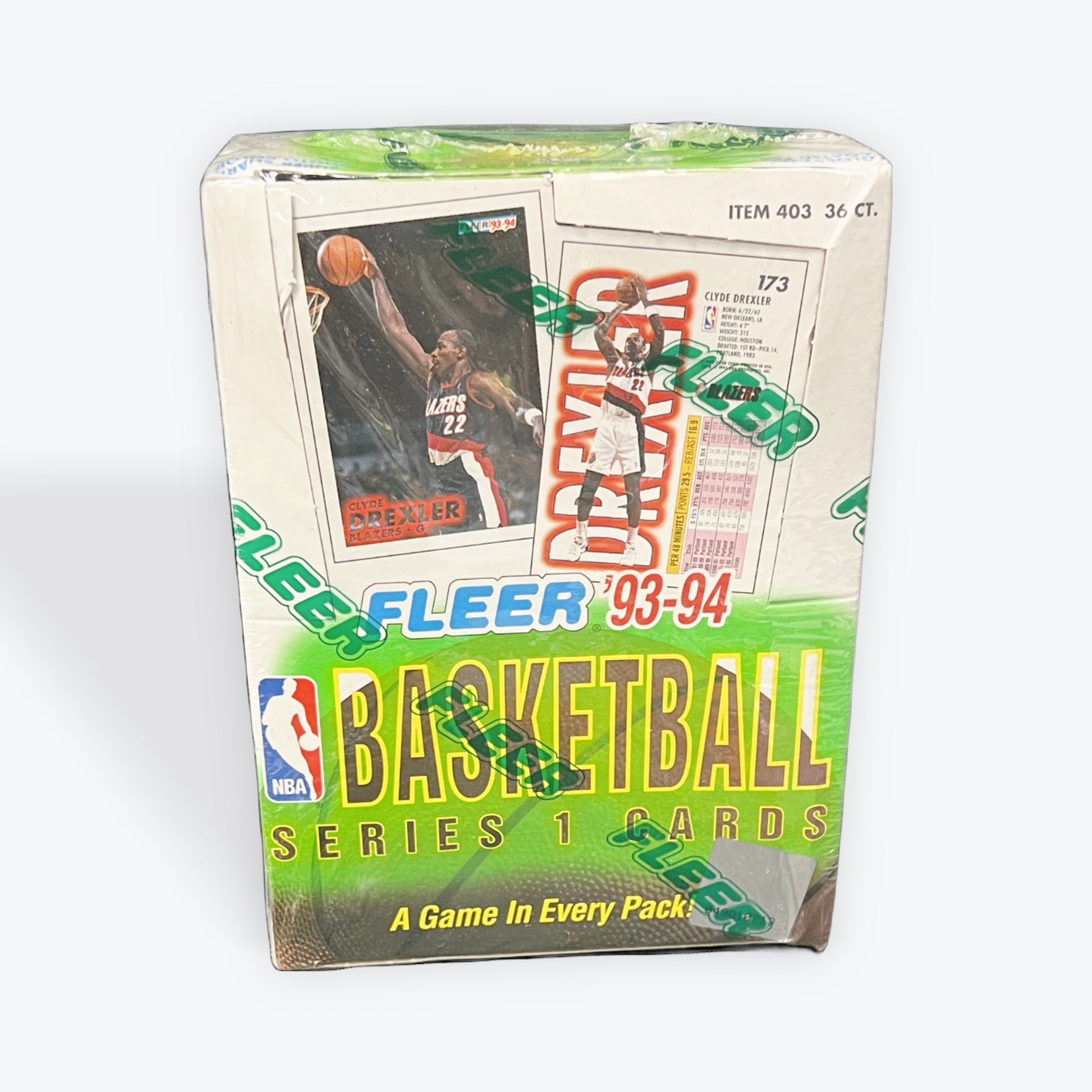 s680129065388134146_p5171_i1_w2880 1993-94 Fleer Basketball Series 1 Hobby Box - Image 1