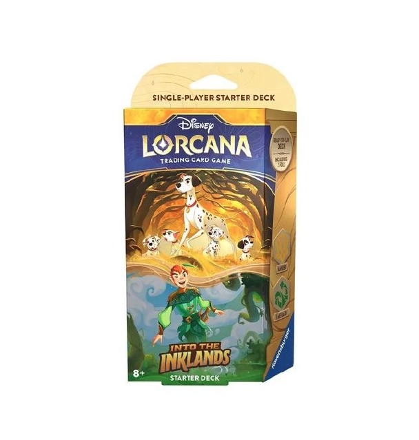 s680129065388134146_p5174_i2_w608 Disney Lorcana Into The Inklands Peter Pan Starter Deck - Image 1