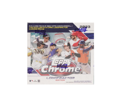 2023 Topps Chrome Baseball Logofractor Box