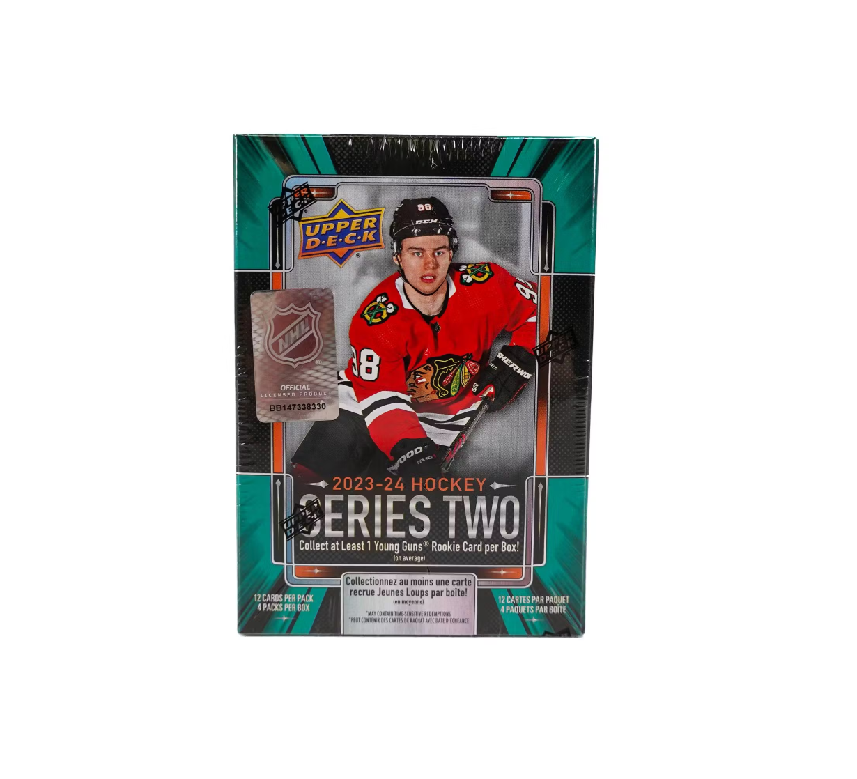 s680129065388134146_p5189_i2_w1230 2023-24 Upper Deck Hockey Series 2 Blaster Box - Image 1
