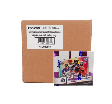 2024 Topps Big League Baseball Hobby 20-Box Case