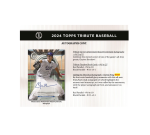 2024 Topps Tribute Baseball Hobby 6-Box Case - Image 2