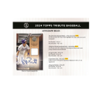 2024 Topps Tribute Baseball Hobby 6-Box Case - Image 4