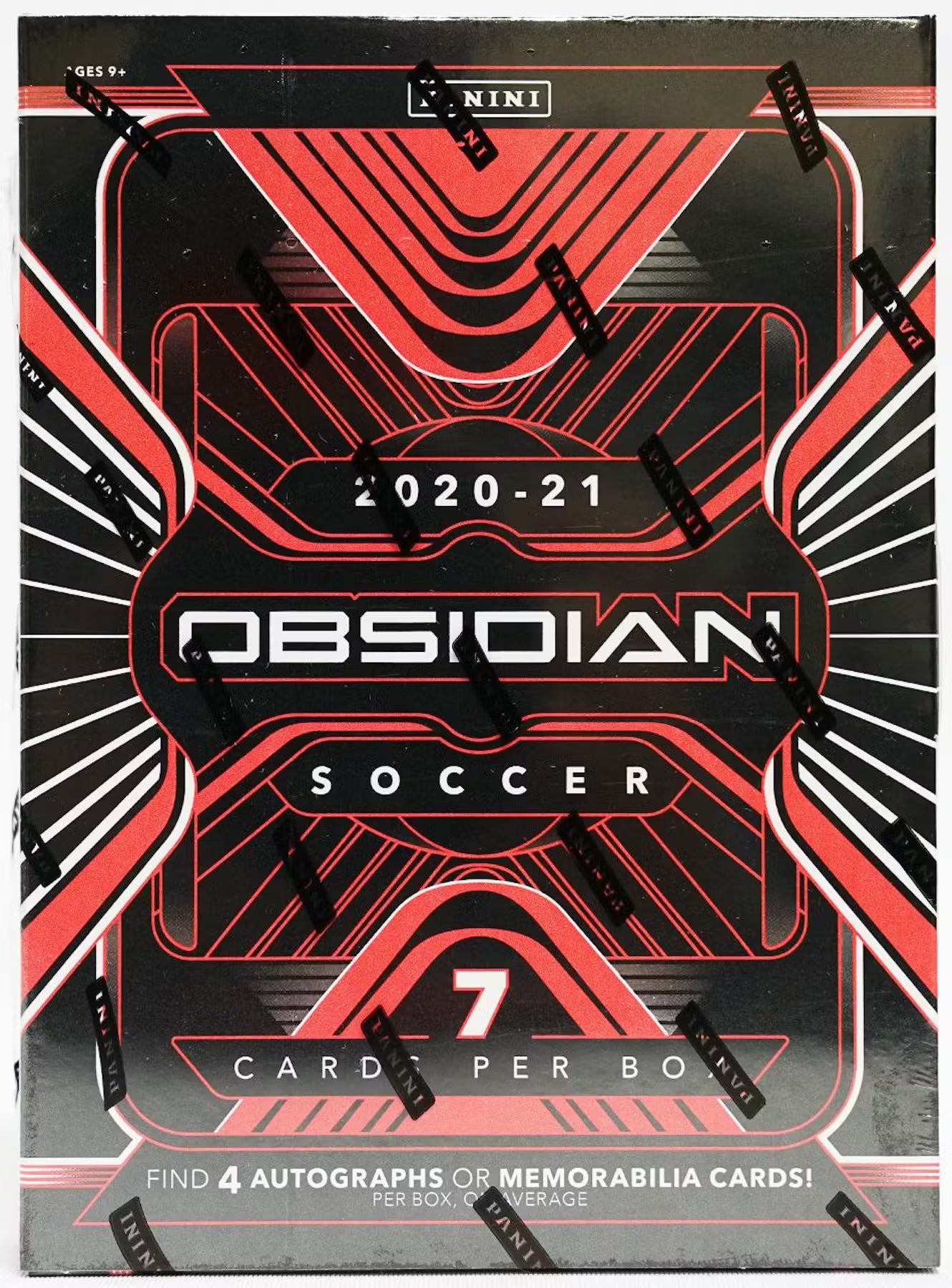 s680129065388134146_p522_i6_w1330 2020/21 Panini Obsidian Soccer Hobby Box - Image 1