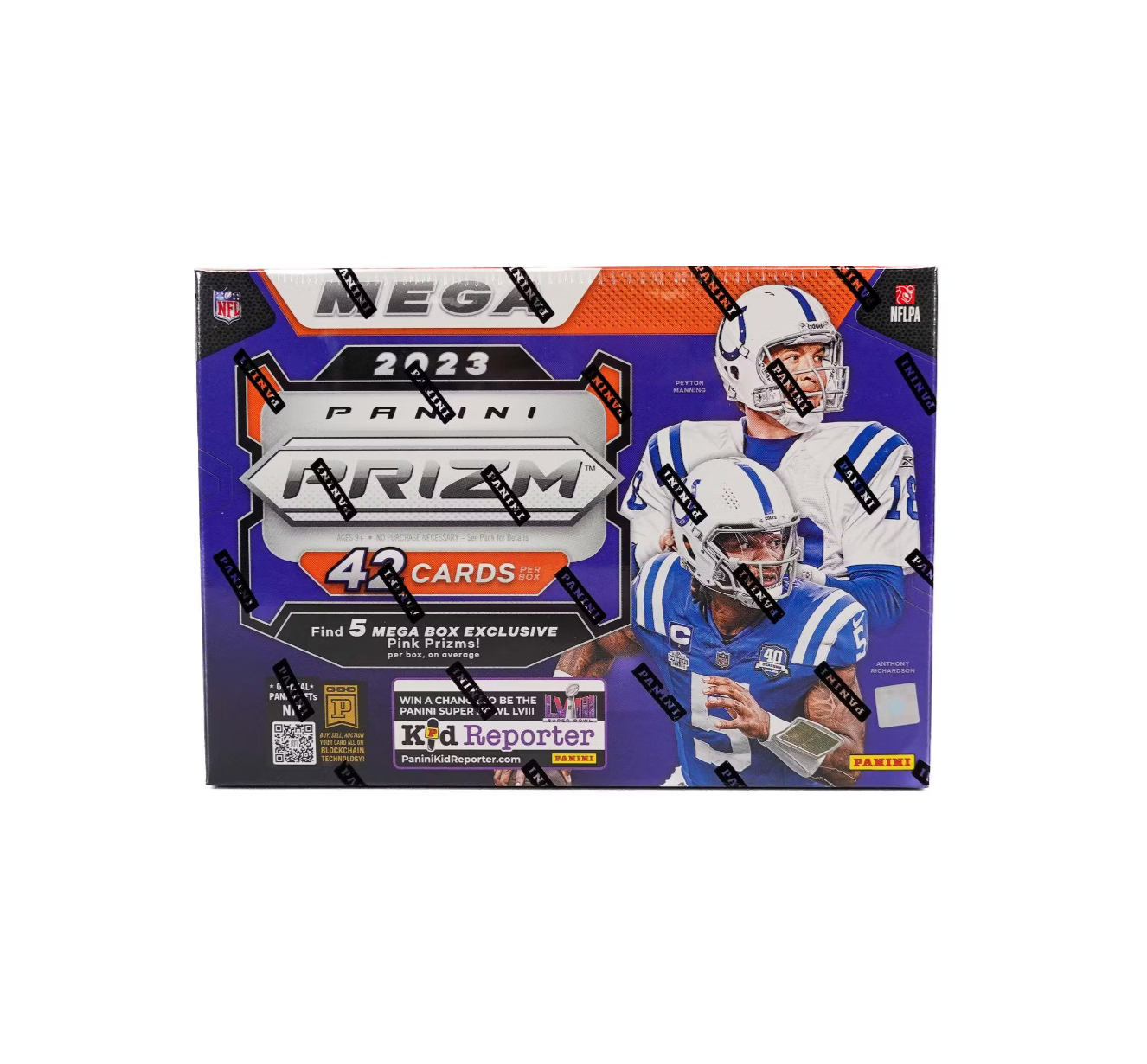 s680129065388134146_p5275_i2_w1326 2023 Panini Prizm Football Mega Box - Image 1