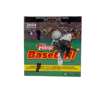 2024 Topps Heritage Baseball Monster Box