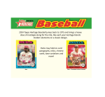 2024 Topps Heritage Baseball Blaster 40-Box Case - Image 4