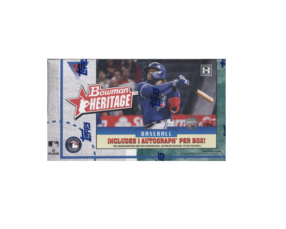 s680129065388134146_p5311_i2_w962 2022 Bowman Heritage Baseball Hobby Box - Image 1