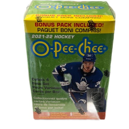 2021-22 O-Pee-Chee Hockey Blaster 20-Box Case