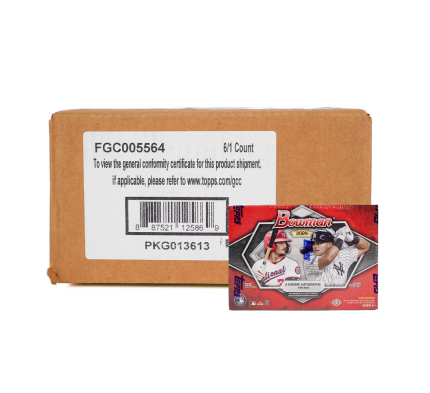 2024 Bowman Baseball HTA Breaker 6-Box Case