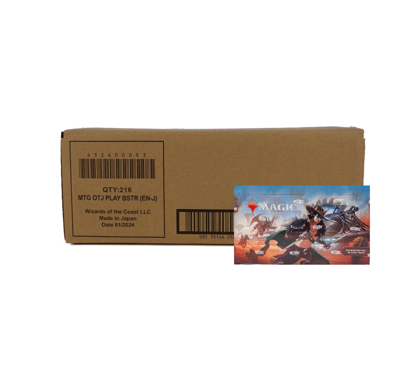 s680129065388134146_p5344_i1_w1332 Magic the Gathering Outlaws of Thunder Junction Play Booster 6-Box Case - Image 1