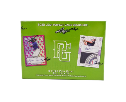 2022 Leaf Perfect Game Baseball Bonus Box
