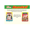 2024 Topps Heritage Baseball Mini Box - Image 2