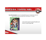 2023-24 Topps NBL Basketball Hobby Box - Image 5