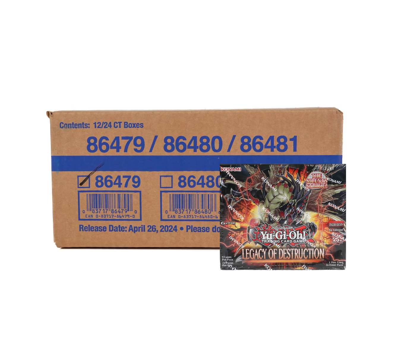 s680129065388134146_p5382_i1_w1340 Yu-Gi-Oh! Legacy of Destruction Booster 12-Box Case - Image 1