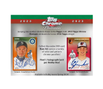 2023 Topps Chrome Platinum Anniversary Baseball Hobby 12-Box Case - Image 2