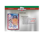 2023 Topps Chrome Platinum Anniversary Baseball Hobby 12-Box Case - Image 4