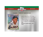 2023 Topps Chrome Platinum Anniversary Baseball Hobby 12-Box Case - Image 5
