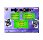 2024 Upper Deck Marvel Beginnings Volume 2 Hobby Box - Image 3