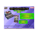 2024 Upper Deck Marvel Beginnings Volume 2 Hobby 16-Box Case - Image 4