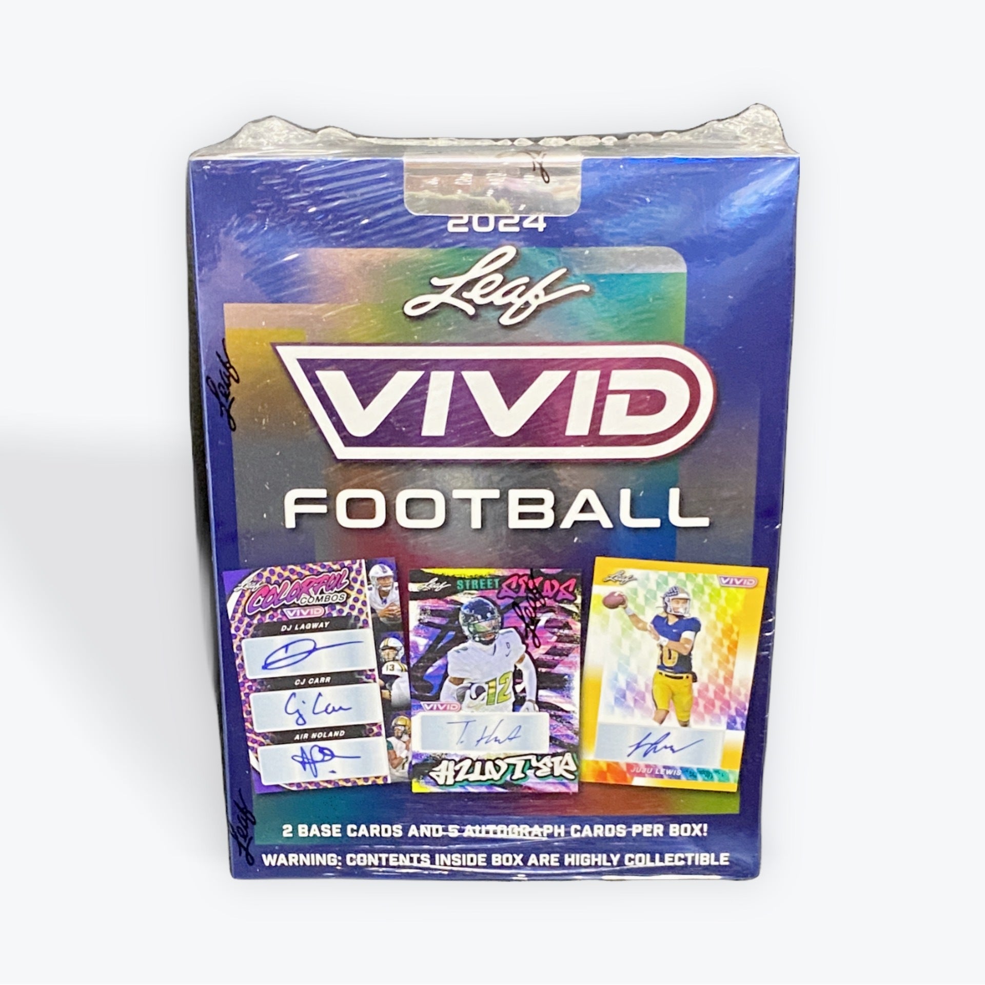 s680129065388134146_p5444_i2_w1920 2024 Leaf Vivid Football Hobby Box - Image 1