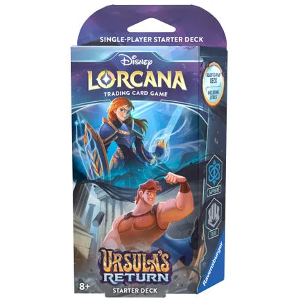 s680129065388134146_p5447_i1_w437 Disney Lorcana: Ursula's Return Starter Deck (Sapphire & Steel) - Image 1