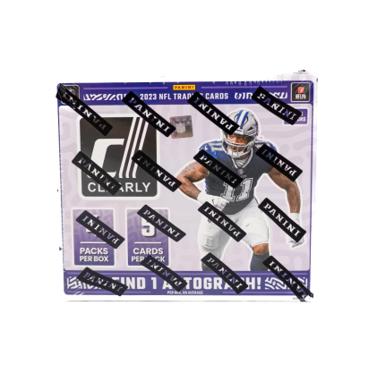 2023 Panini Clearly Donruss Football Hobby Box