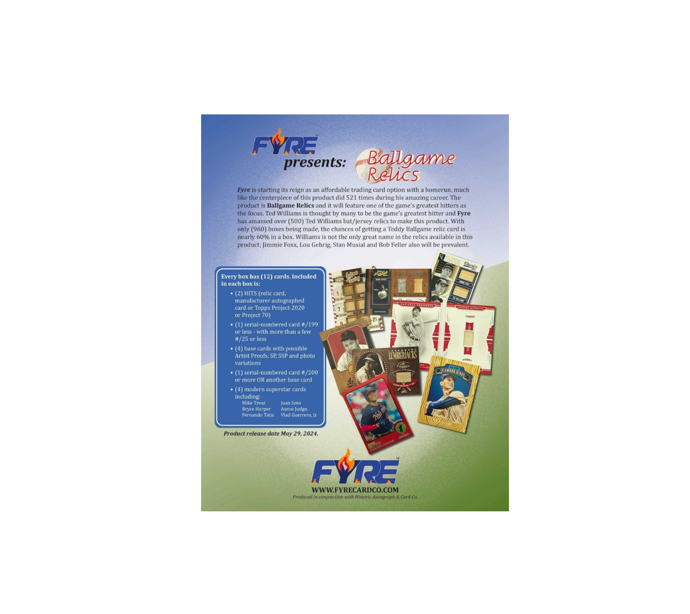s680129065388134146_p5474_i1_w1410 2024 Fyre Ballgame Relics Baseball Box - Image 1
