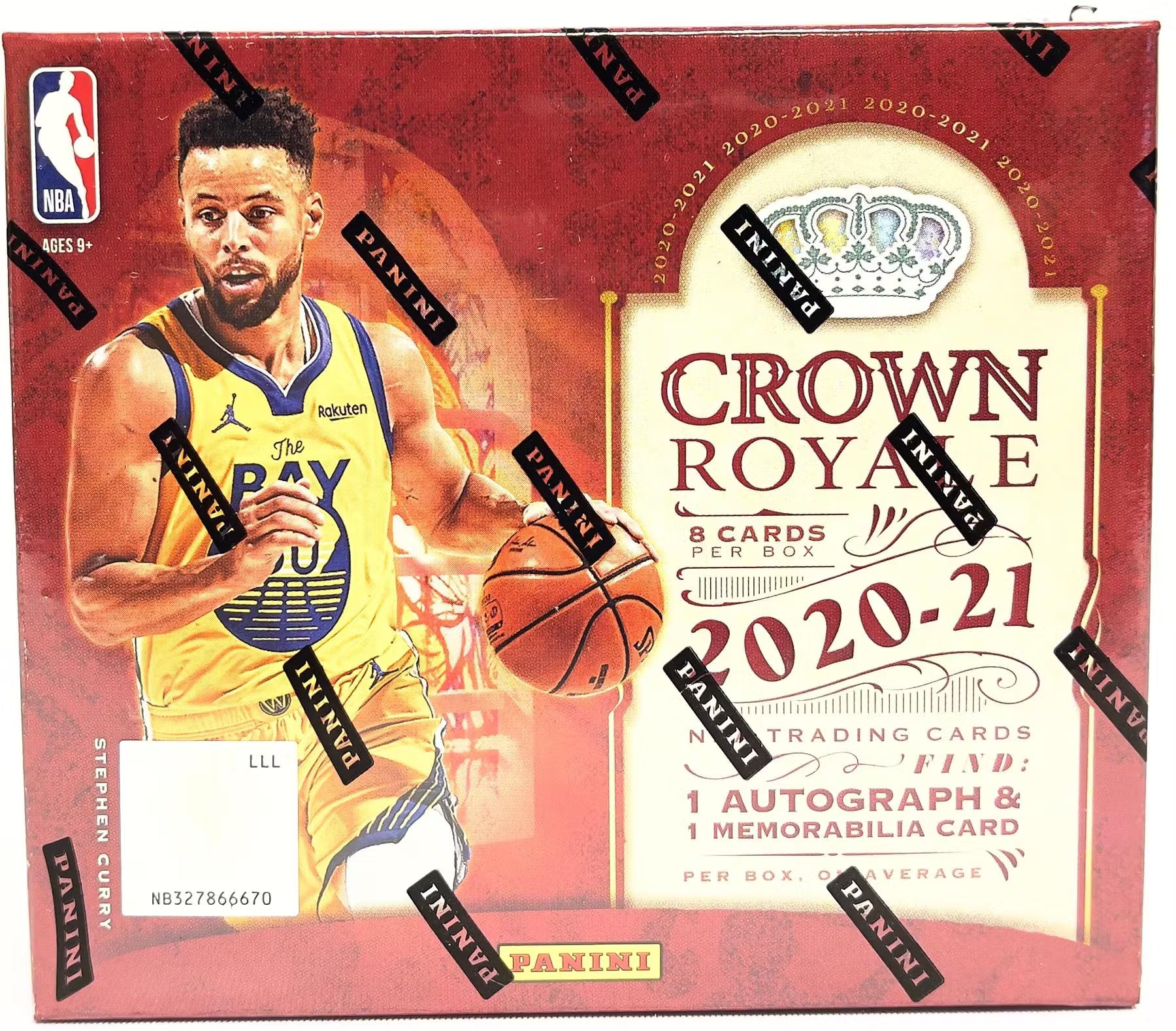 s680129065388134146_p579_i6_w1800 2020/21 Panini Crown Royale Basketball Hobby Box - Image 1