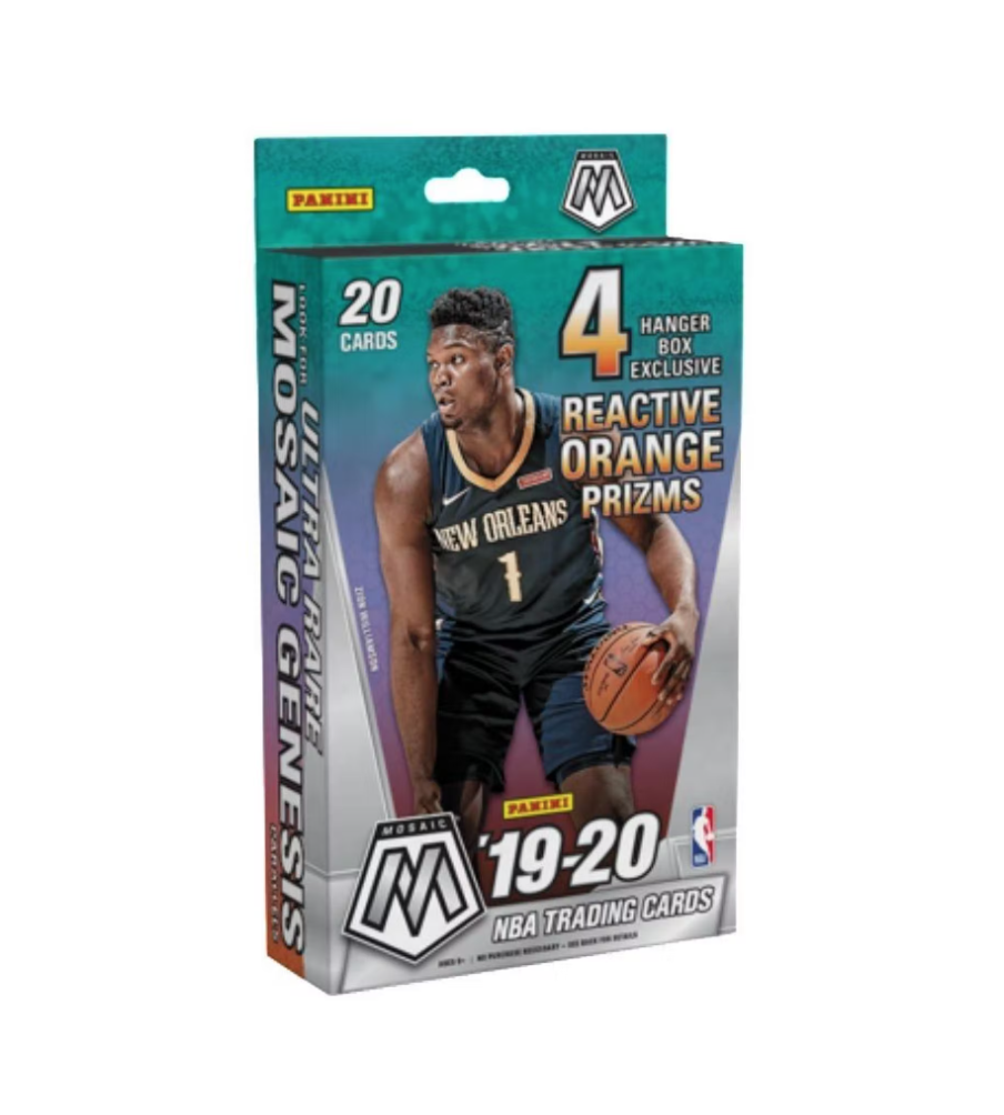 s680129065388134146_p60_i4_w904 2019/20 Panini Mosaic Basketball Hanger Box (Reactive Orange) - Image 1