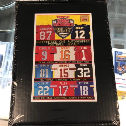 2021 TRISTAR Hidden Treasures Game Day Greats Jersey Football Box Series 2