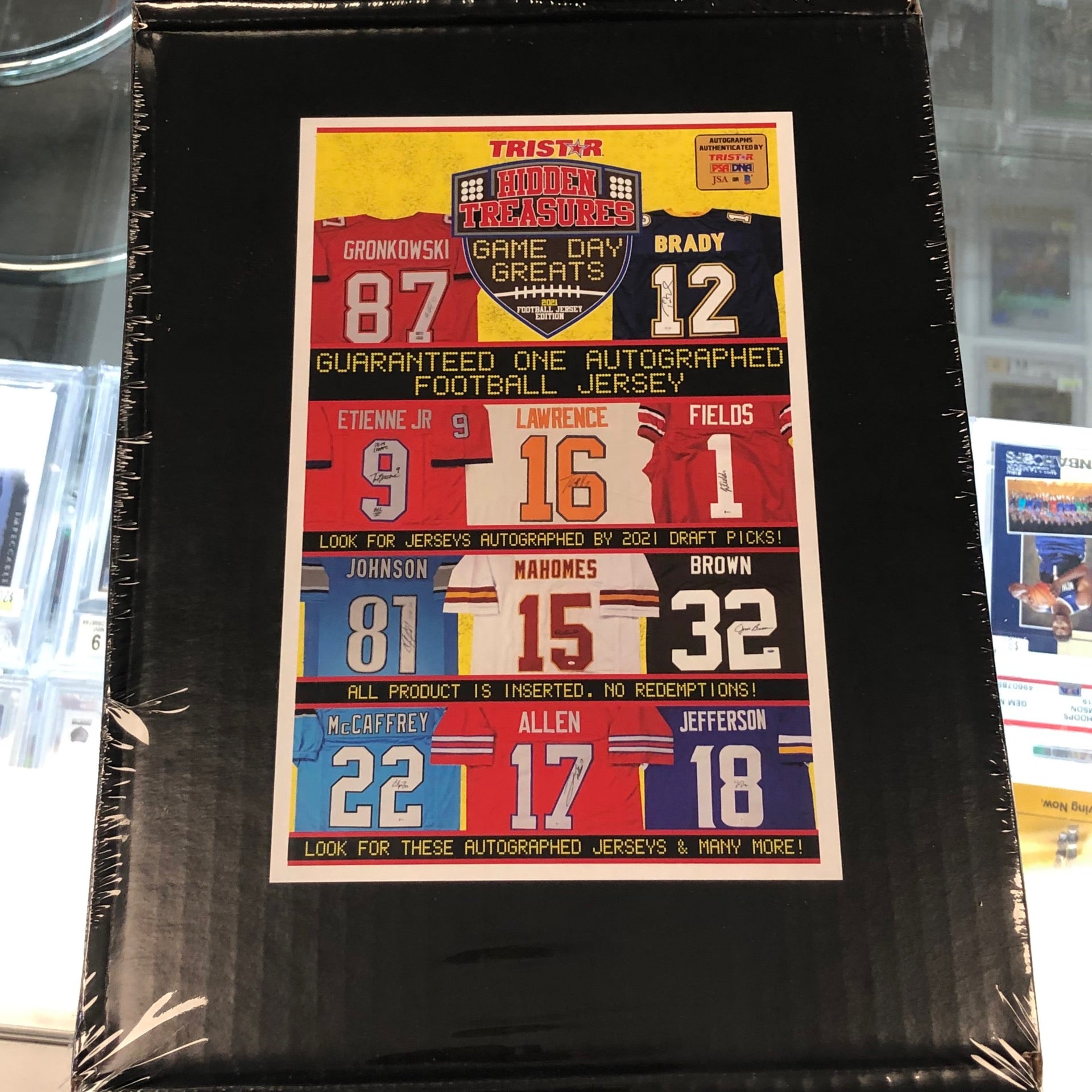 s680129065388134146_p621_i1_w1920 2021 TRISTAR Hidden Treasures Game Day Greats Jersey Football Box Series 2 - Image 1
