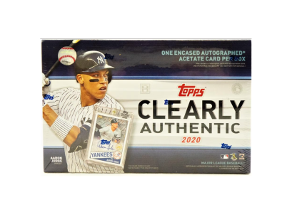 2020 Topps Clearly Authentic Baseball Hobby Box