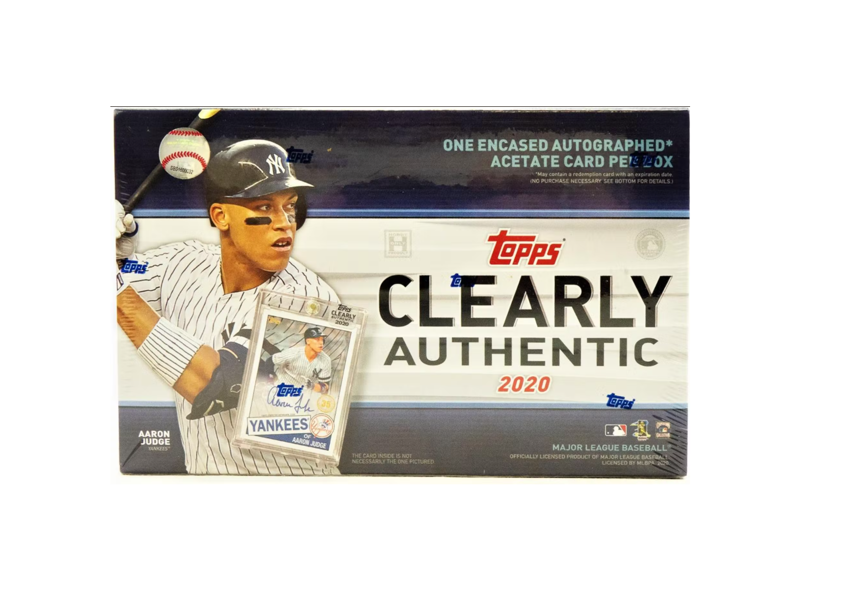 s680129065388134146_p637_i4_w1724 2020 Topps Clearly Authentic Baseball Hobby Box - Image 1